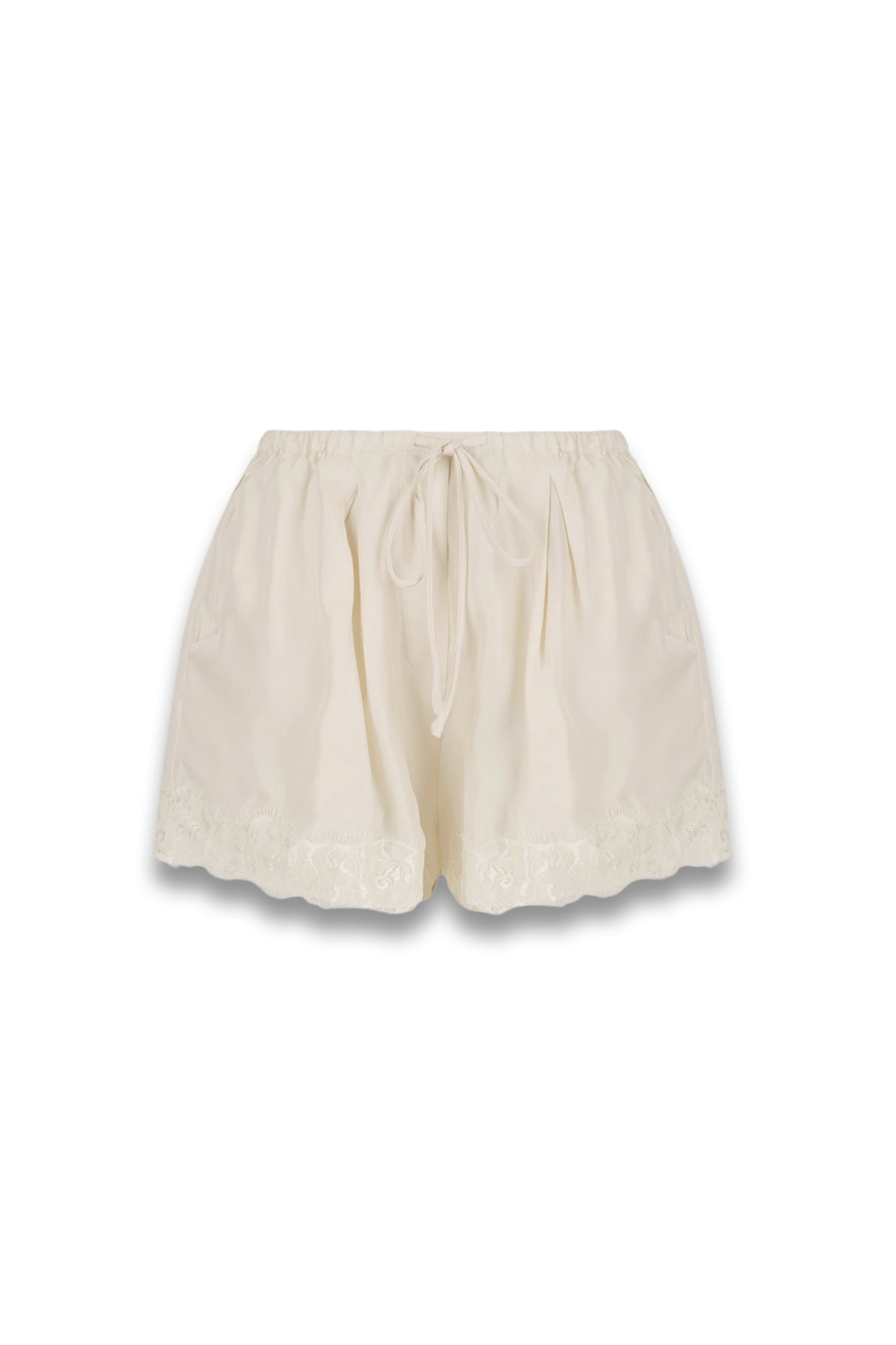 Andrea Sandstone Cupro Lace Short