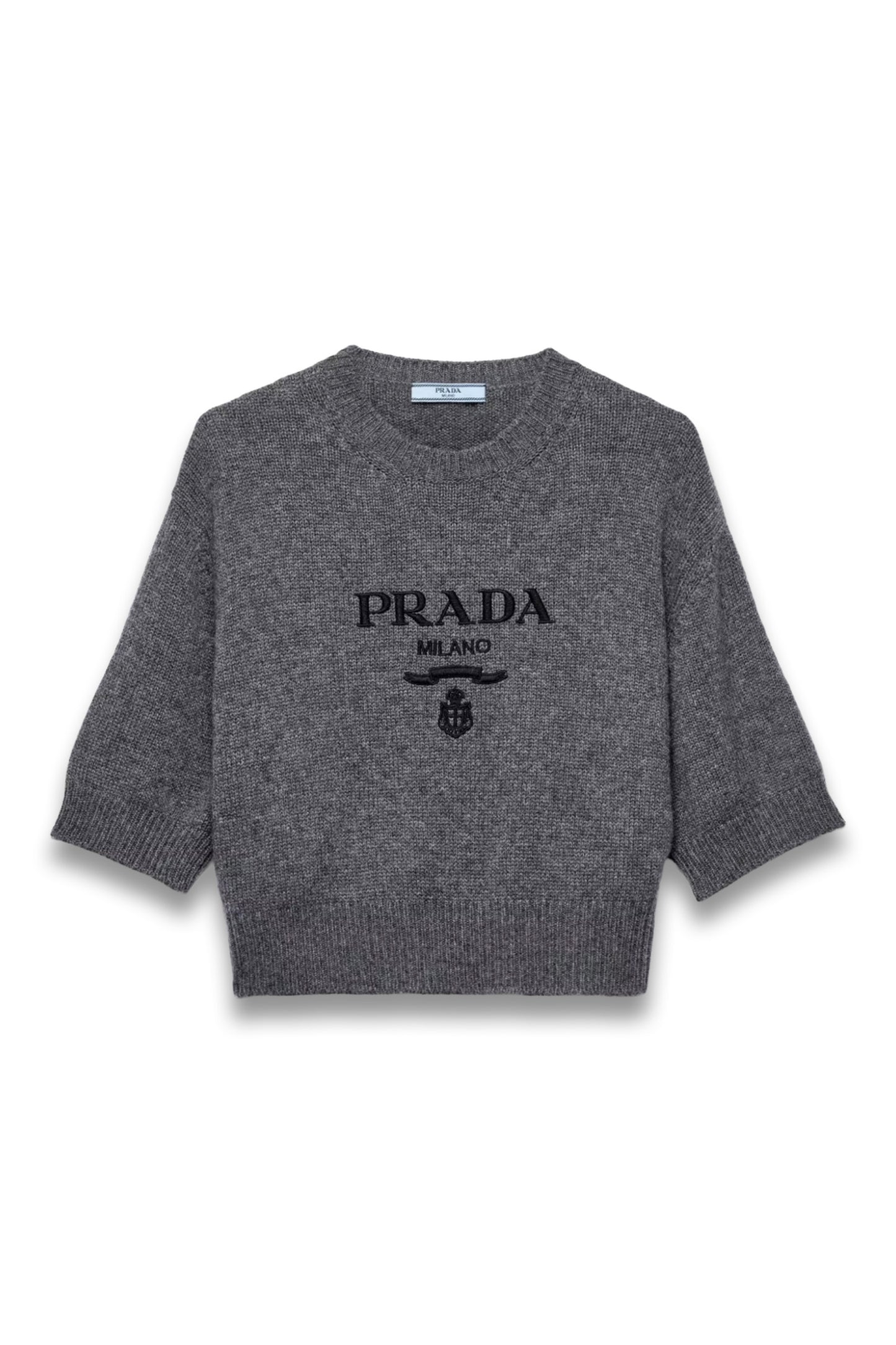 Wool and Cashmere Crew-neck Sweater