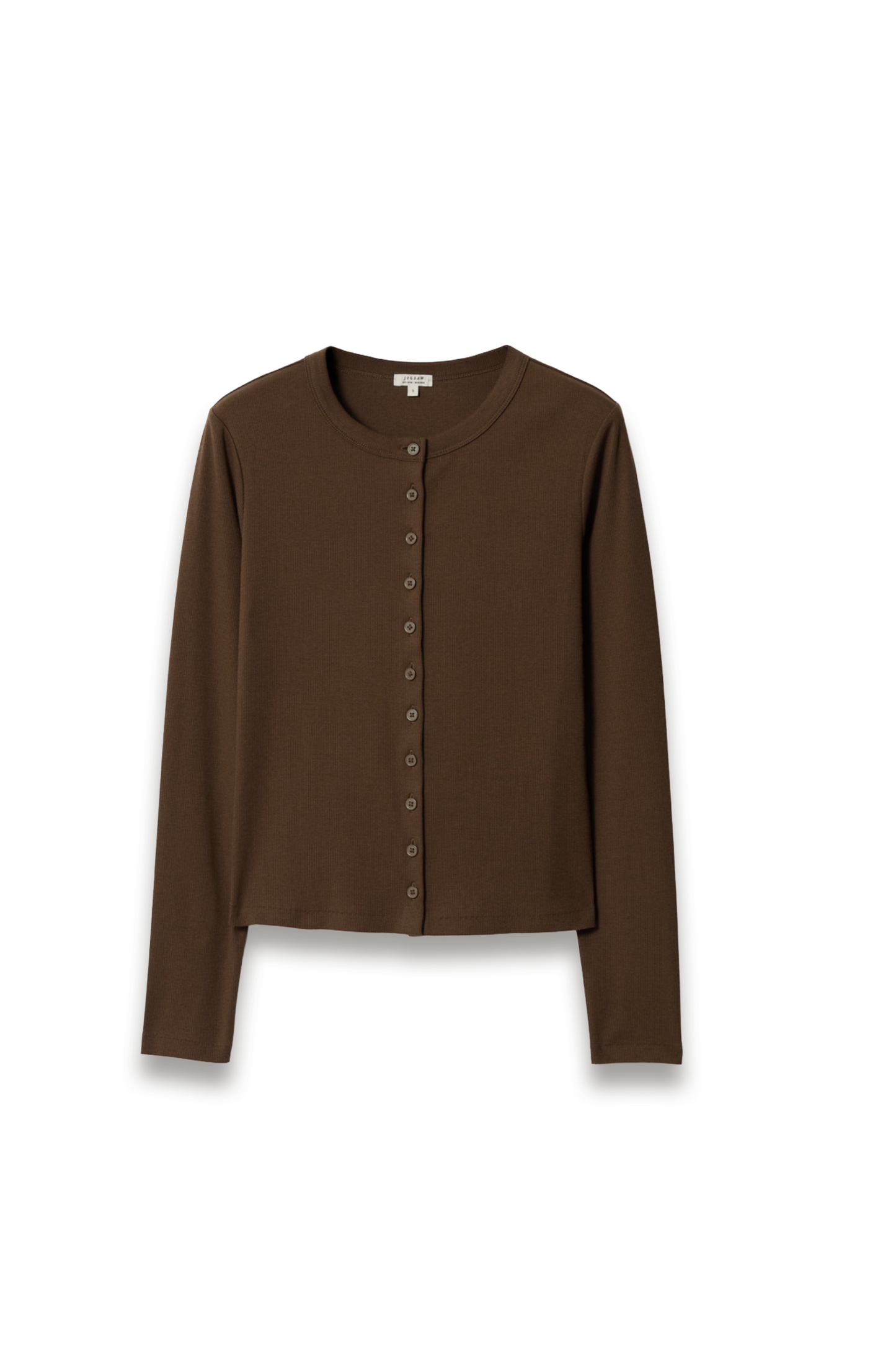 Button Through Baby Tee Cardigan