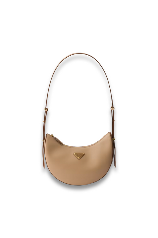 Arqué Small Leather Shoulder Bag