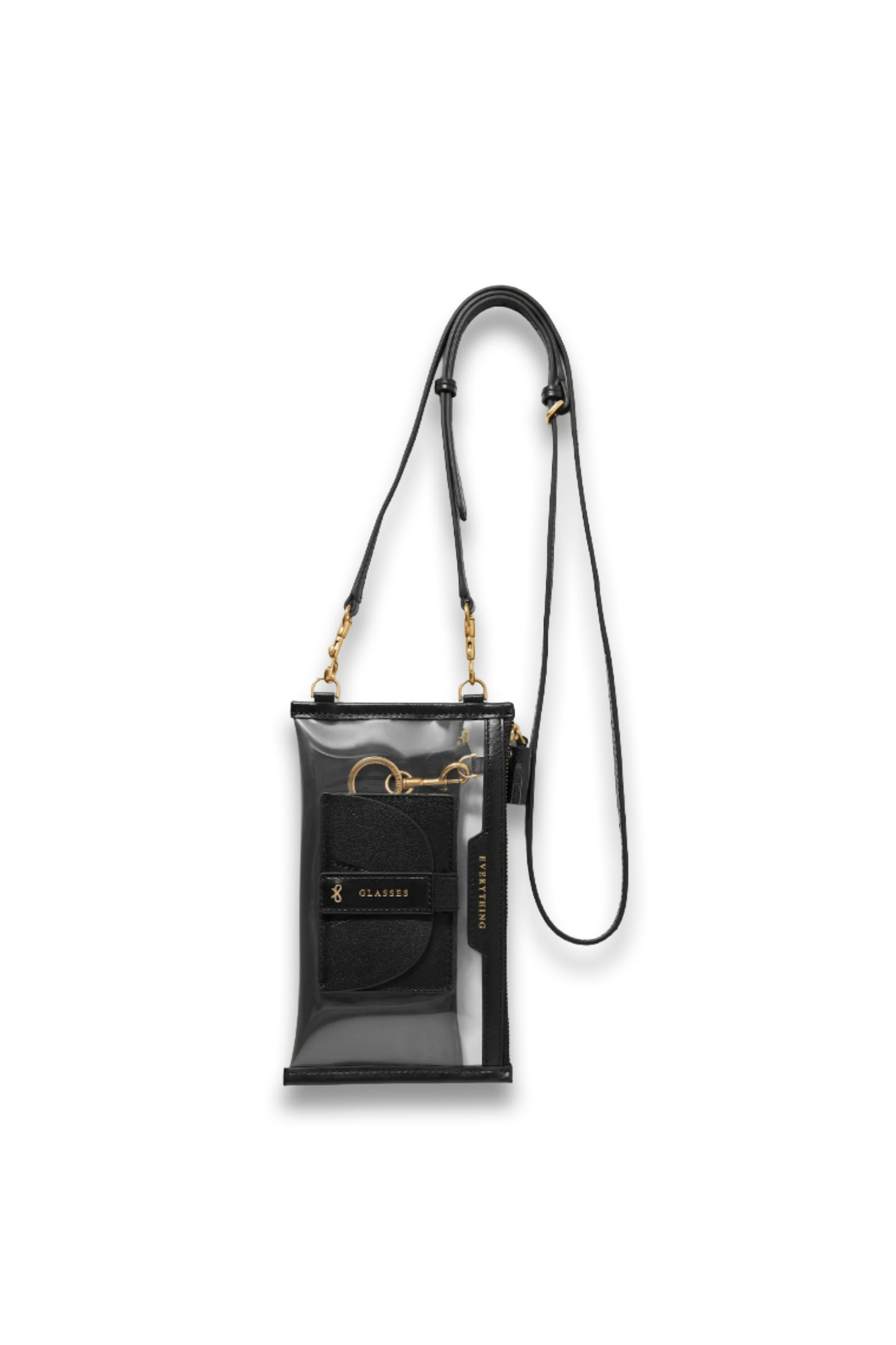 Everything Leather-Trimmed TPU and Recycled Shell Pouch