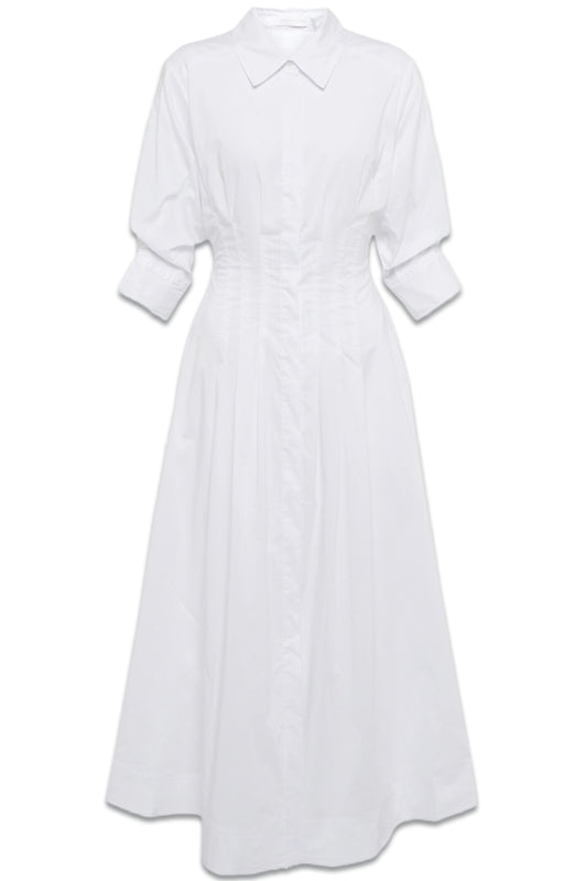 Jazz Cotton-blend Poplin Shirt Dress