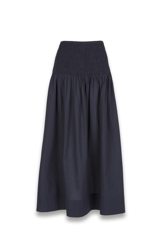 Sula - Midnight Cotton Skirt