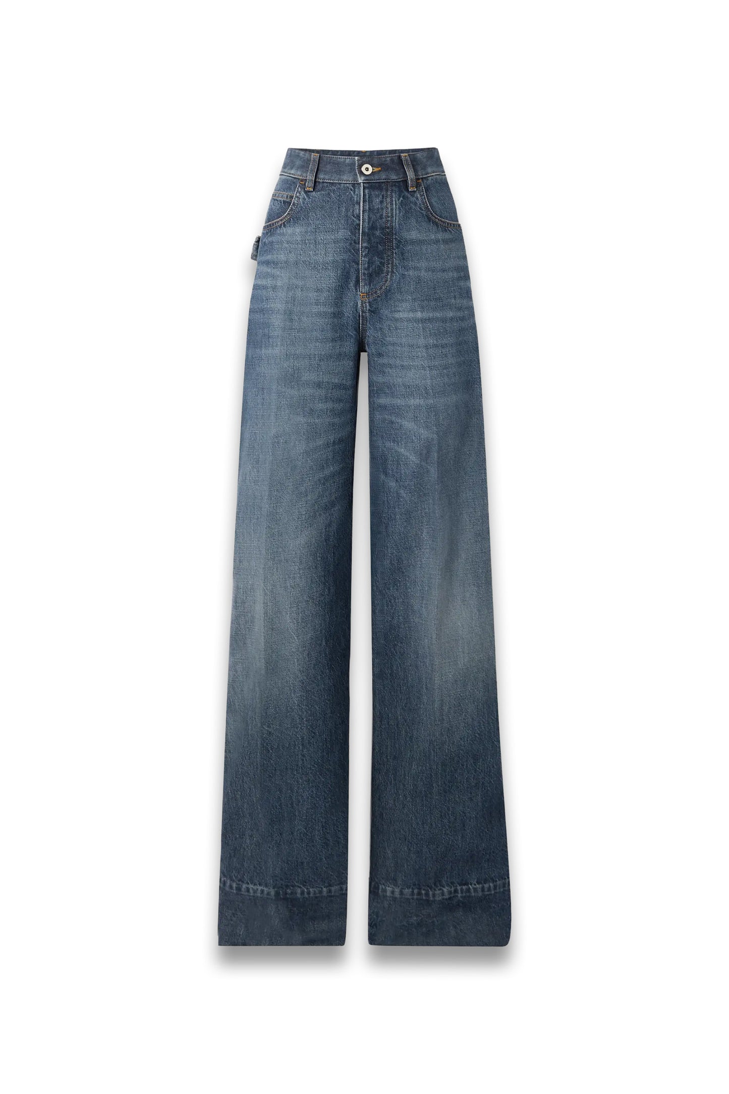 High-rise Straight-leg Jeans