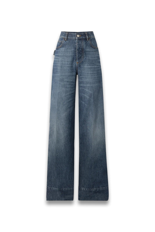 High-rise Straight-leg Jeans