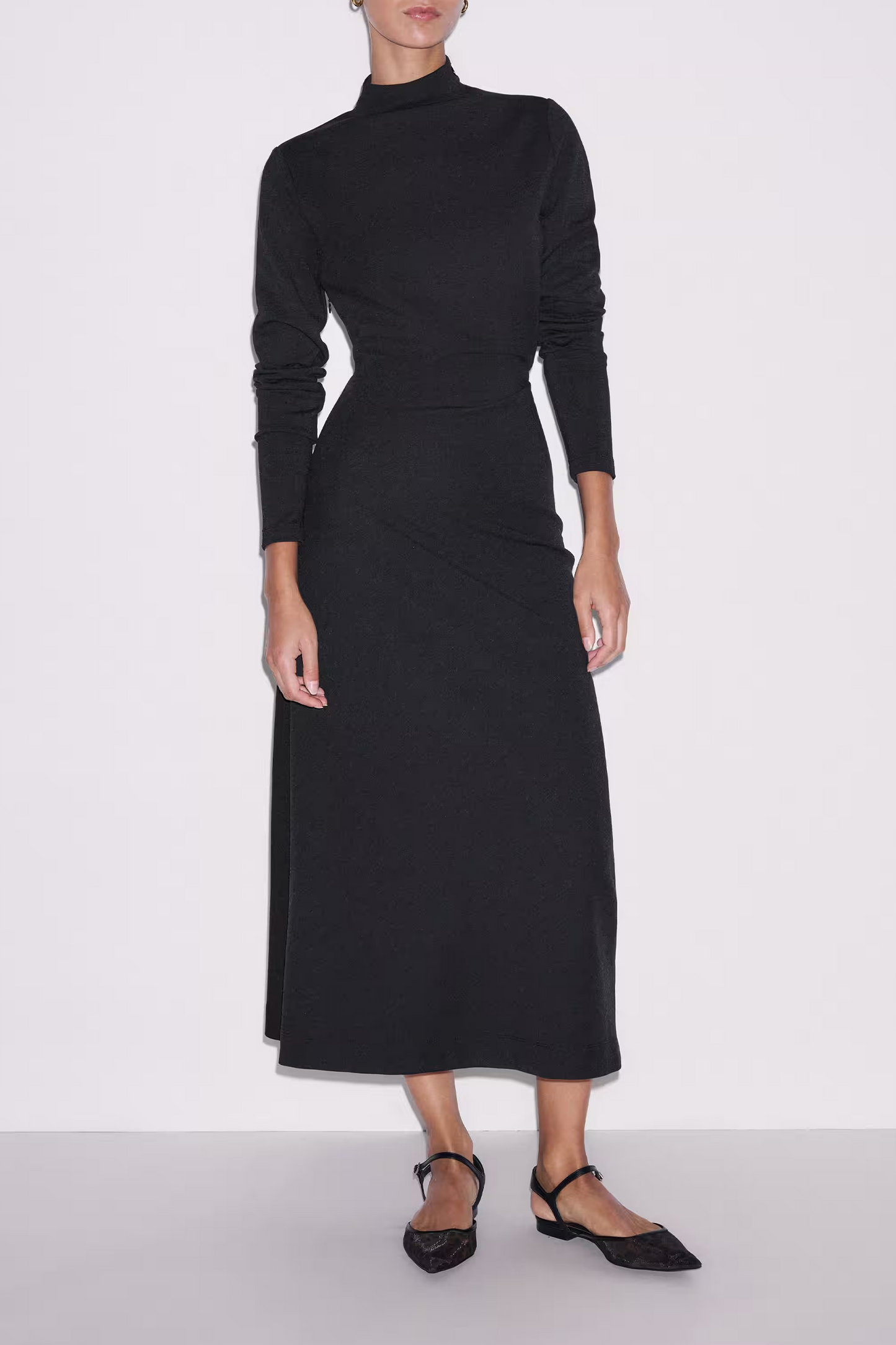 Gathered Maxi Dress