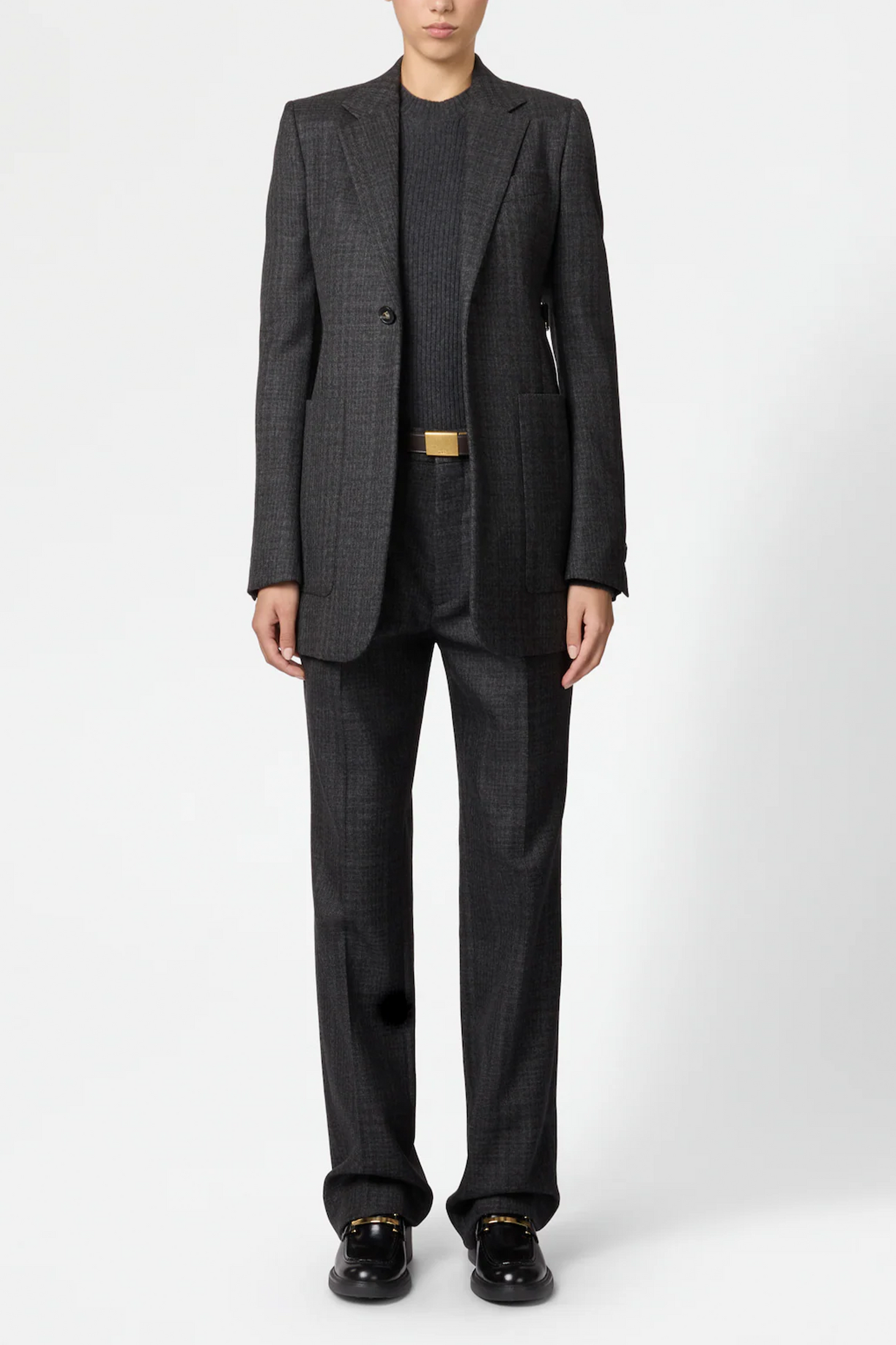 Blazer and Trousers in Checks Wool