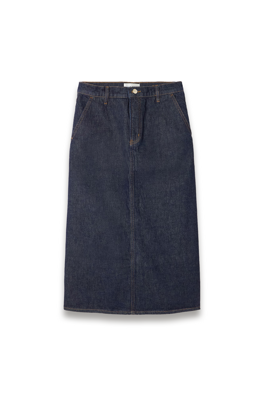 Denim Midi Skirt