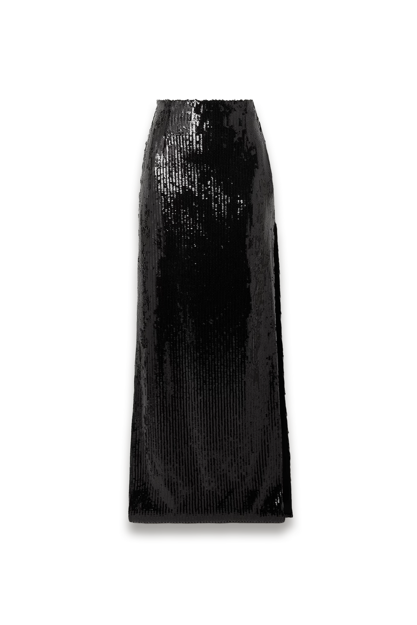 Beating Heart Sequined Tulle Maxi Skirt