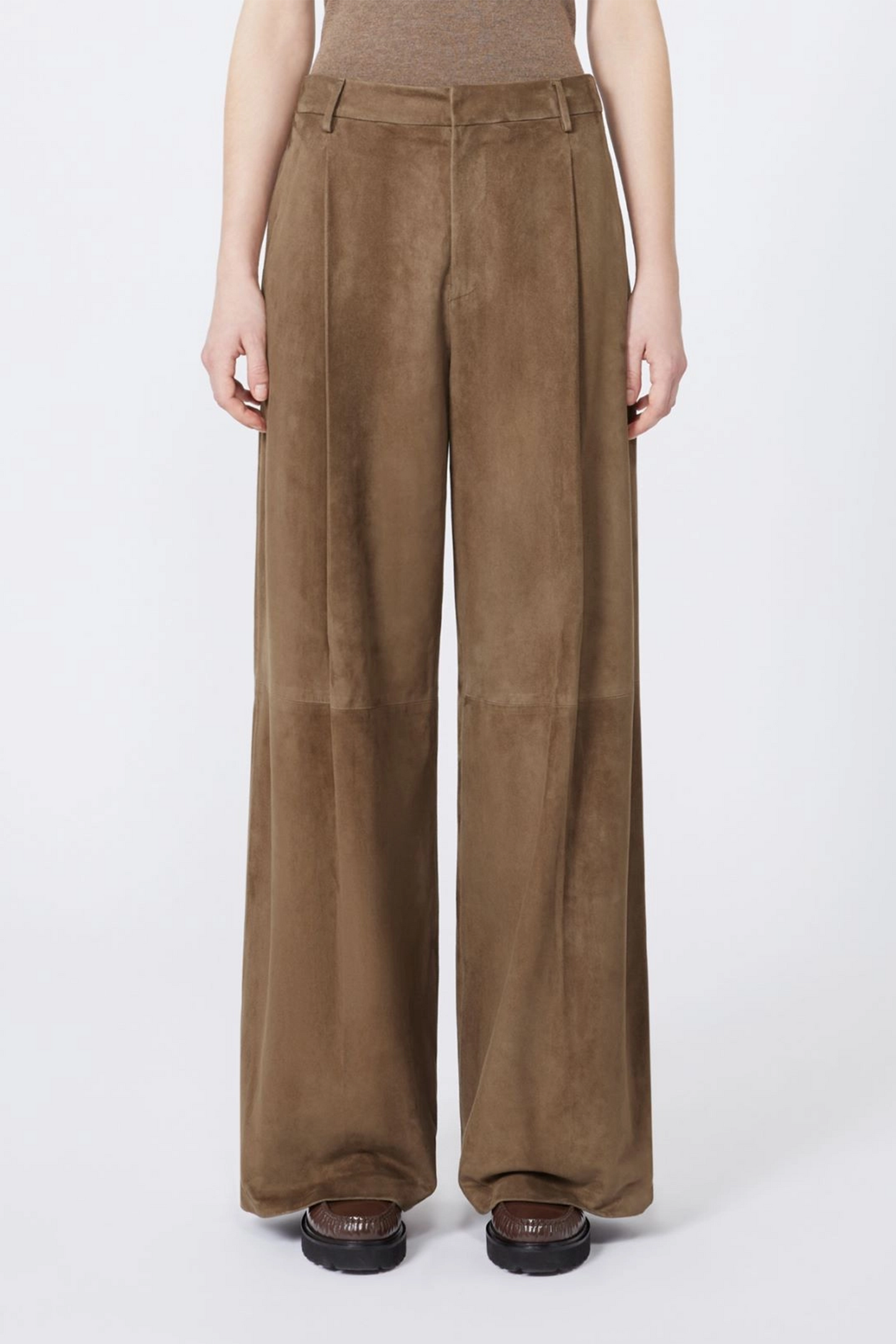 Suede Trousers