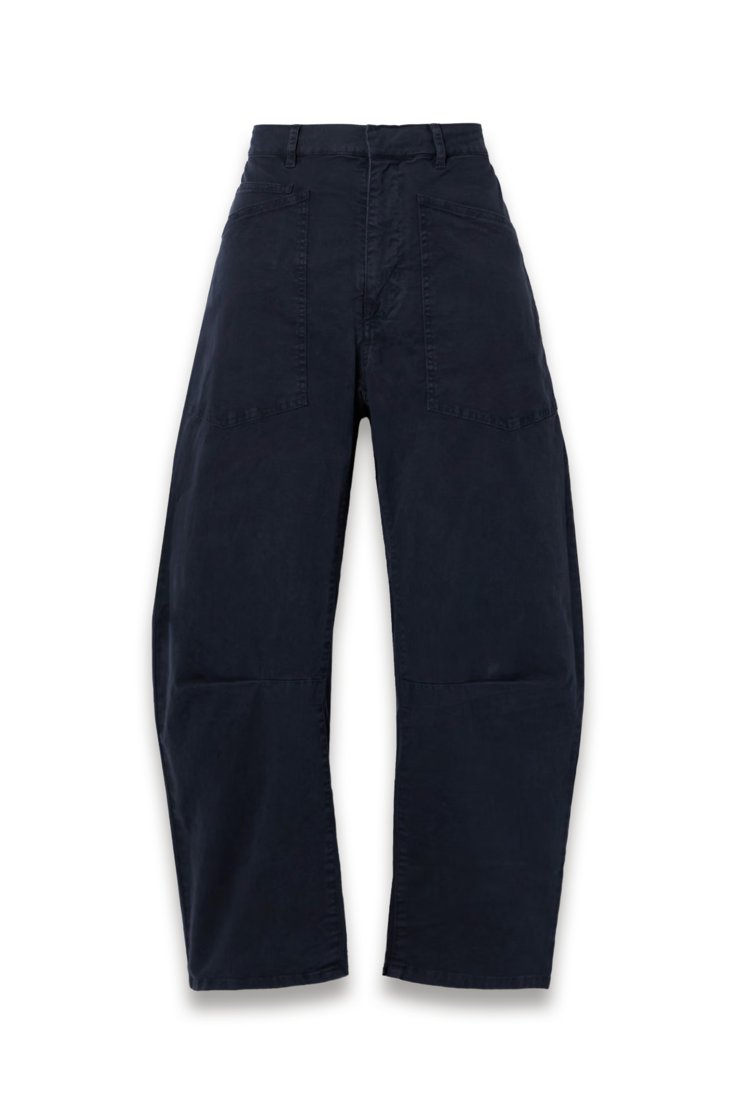 Shon Cotton-blend Twill Tapered Pants in Midnight Blue