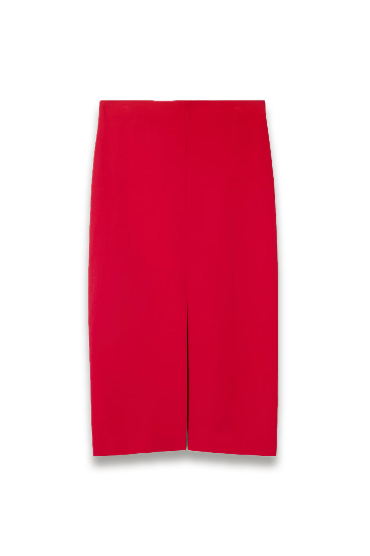 Crepe Midi Skirt