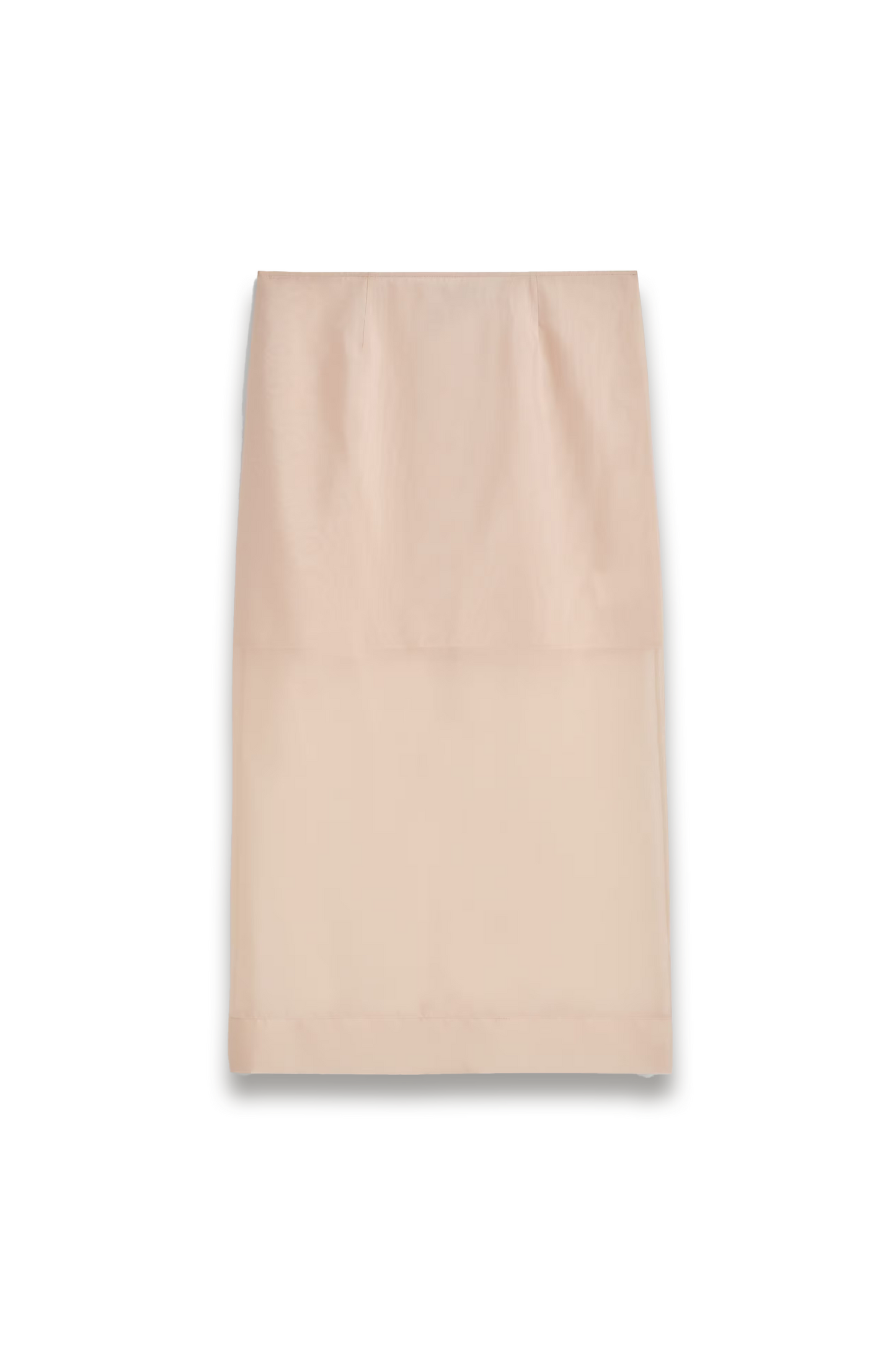 Sheer Column Skirt