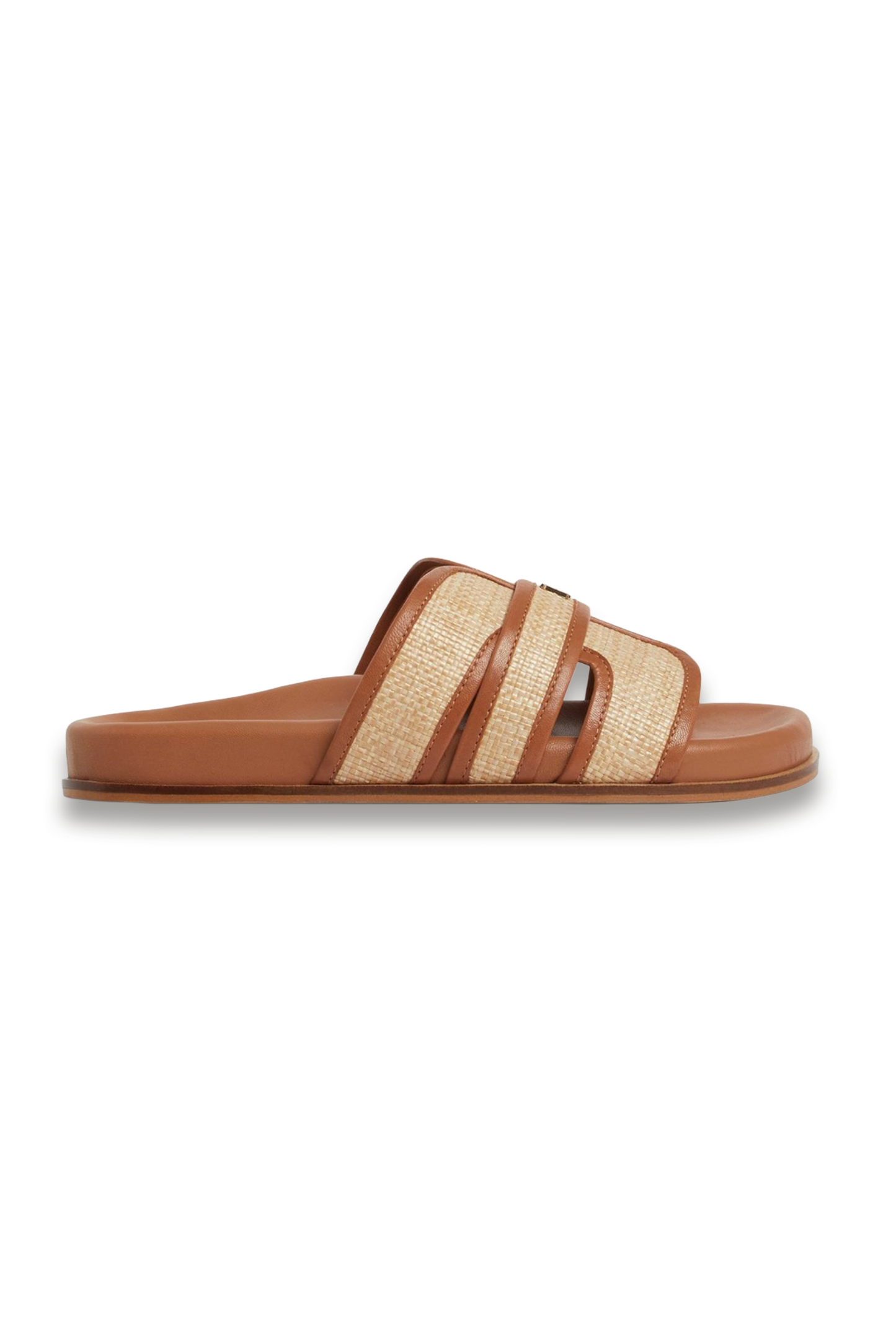 Emma Raffia Slides