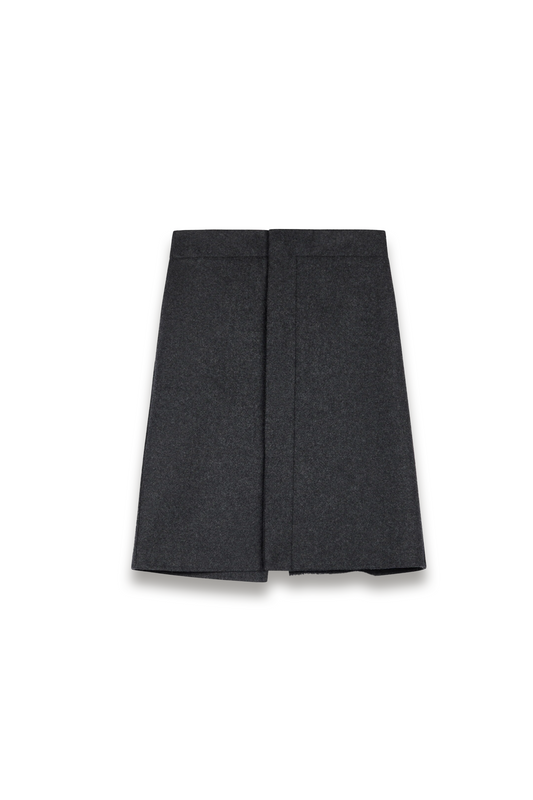 Skirt in Double Cashmere