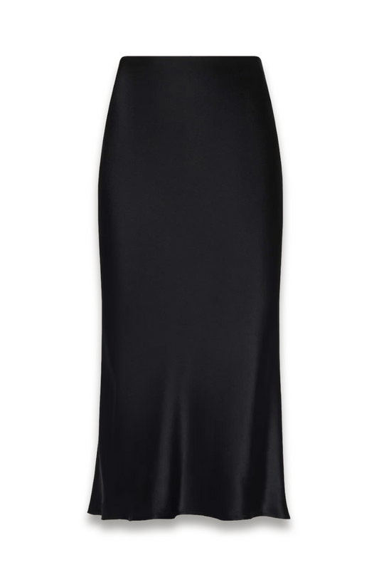 Perin Silk Midi Skirt