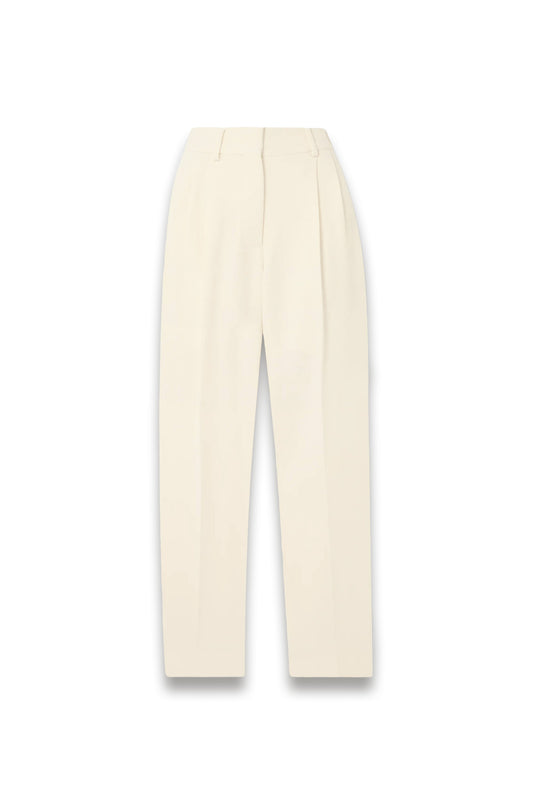 butter yellow tailored trouser