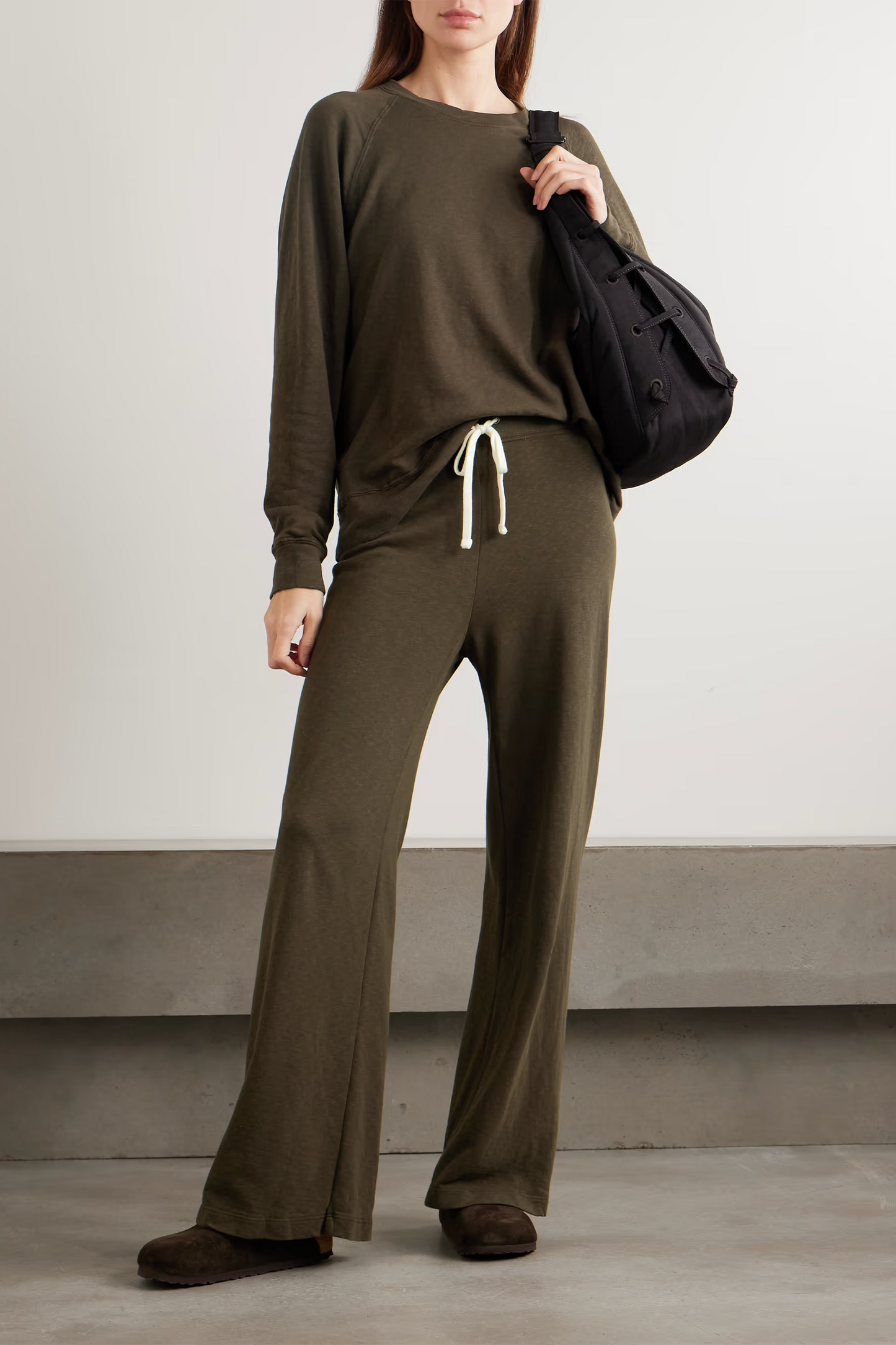 Cotton-terry Track Pants