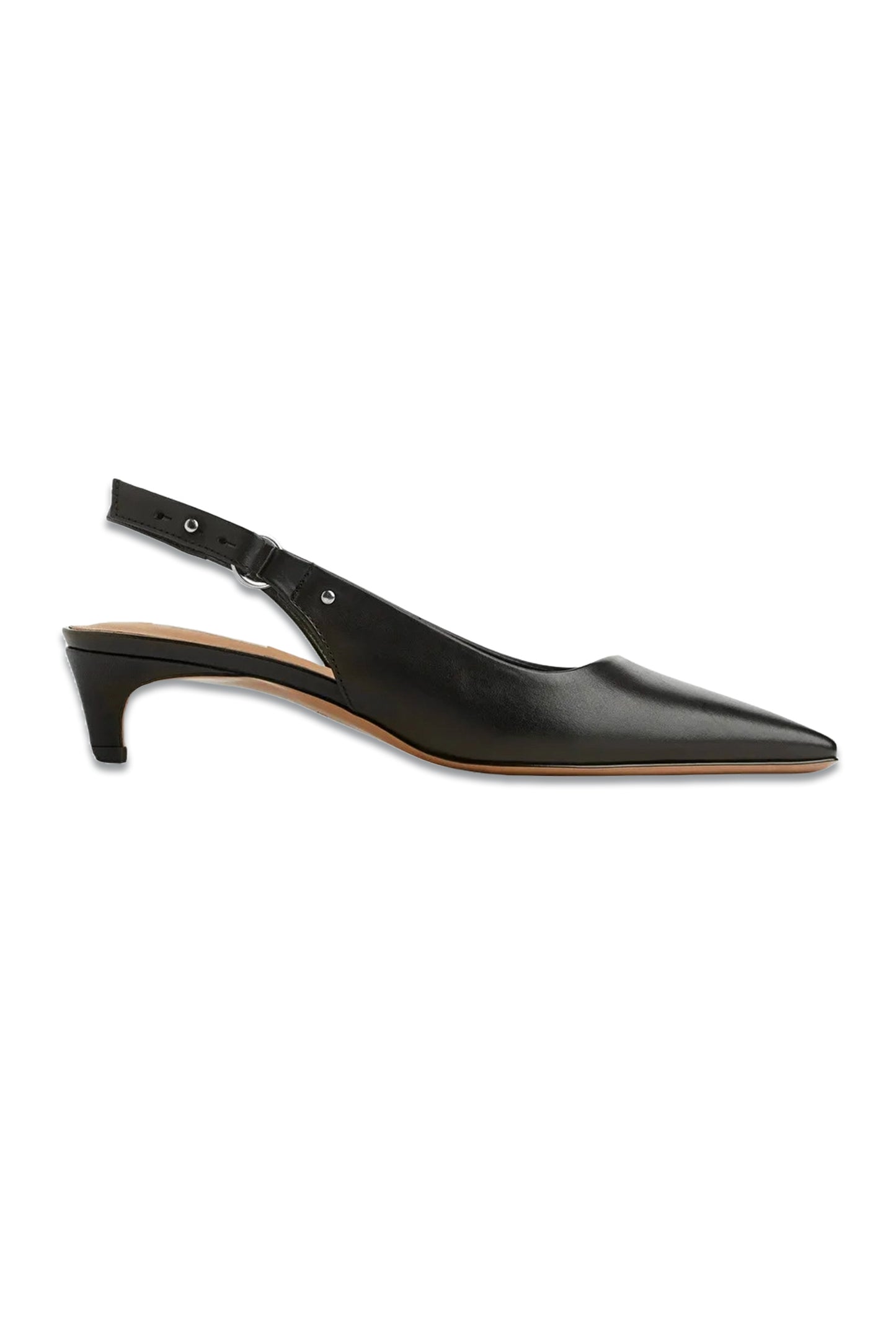 Slingback Leather Pumps
