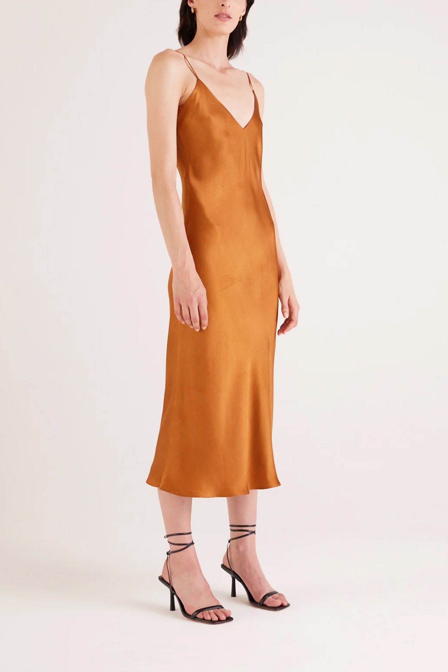 Slip Dress Laiz Caramel
