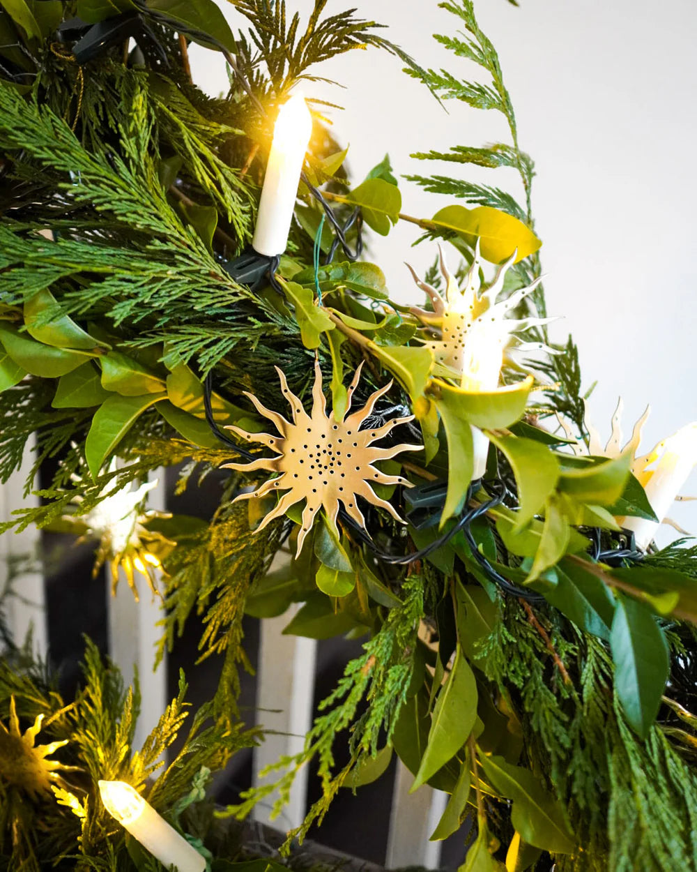Brass Sunburst Decoration - Small