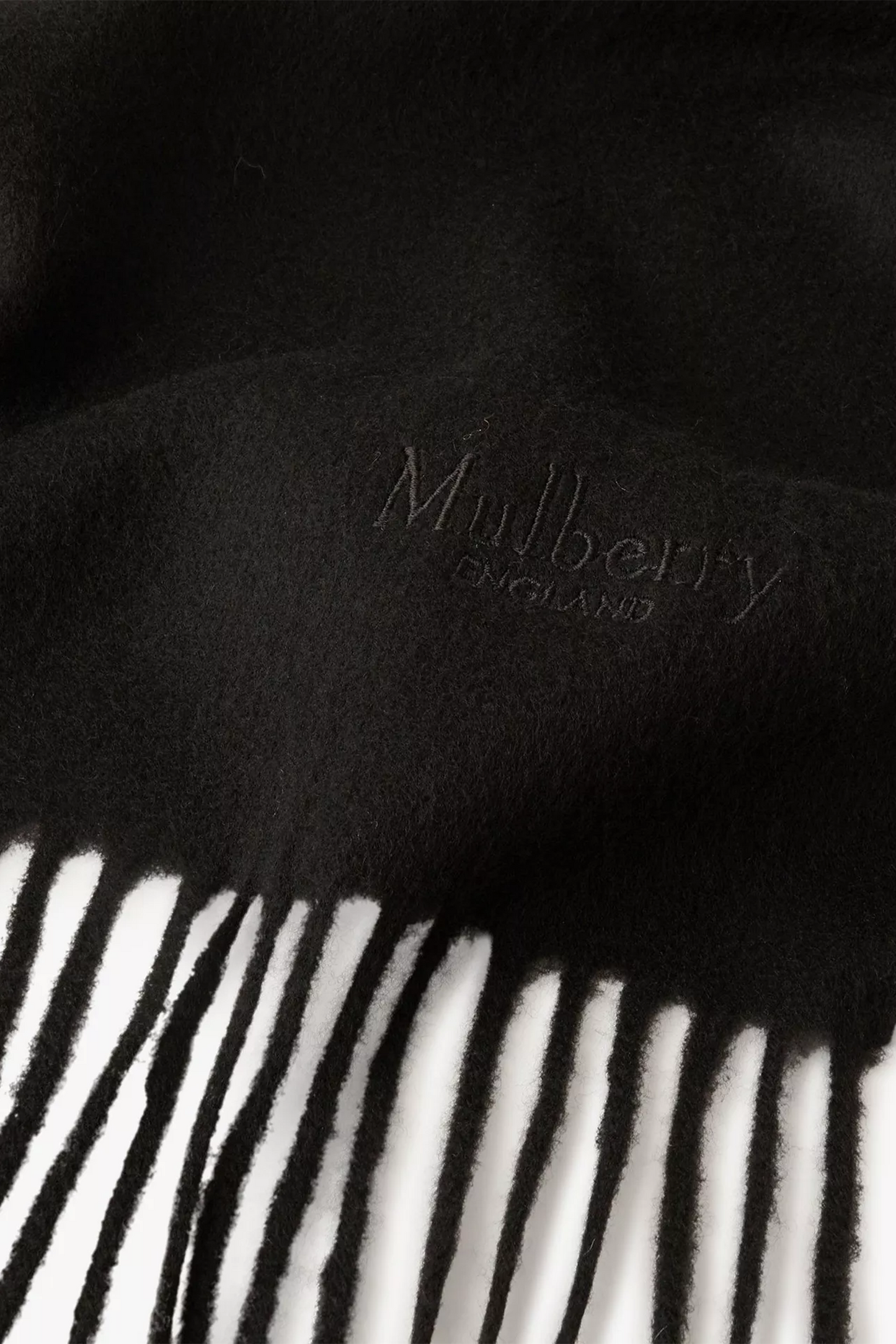 Small Solid Merino Wool Scarf
