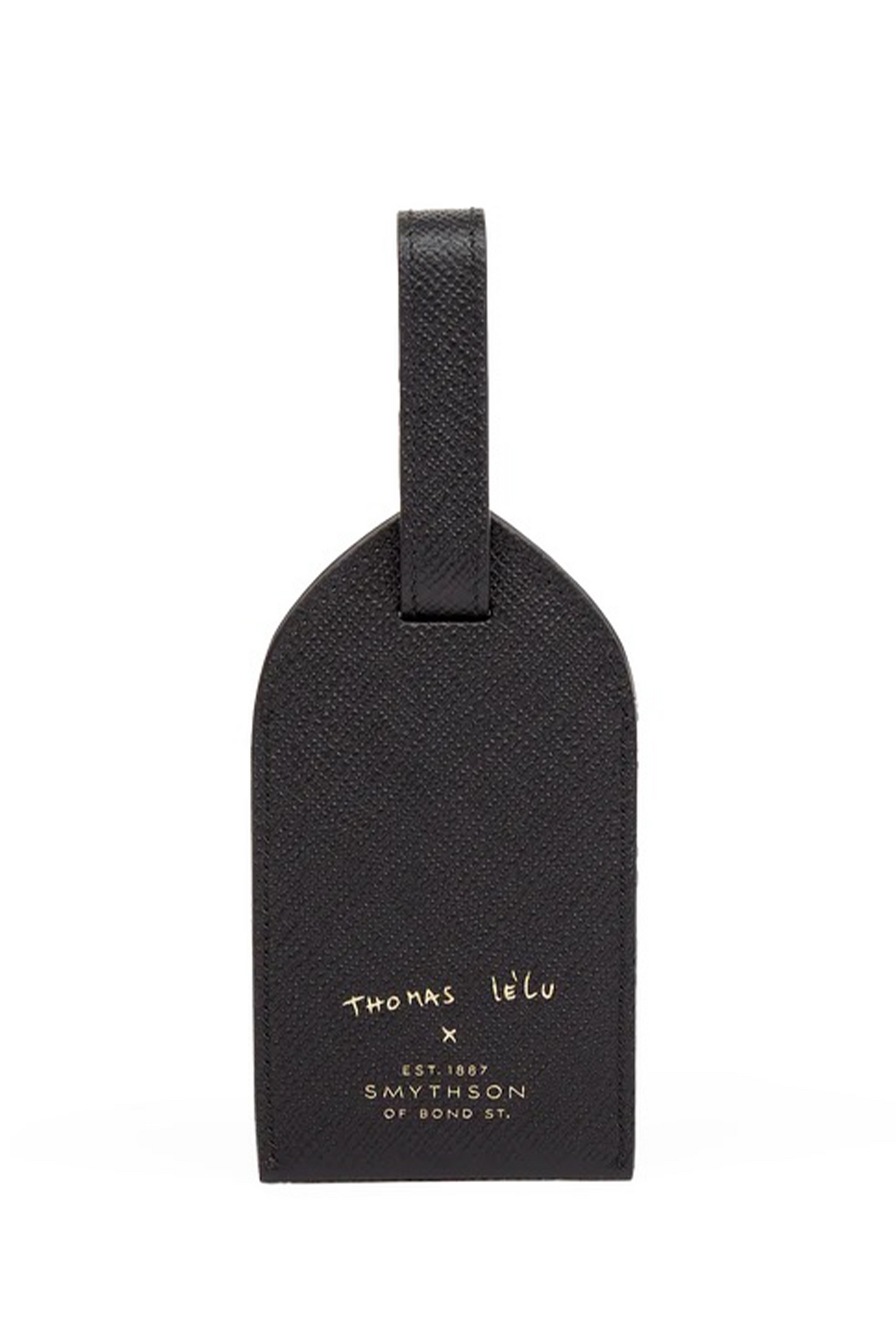 Smythson x Thomas Lélu Luggage Tag in Panama