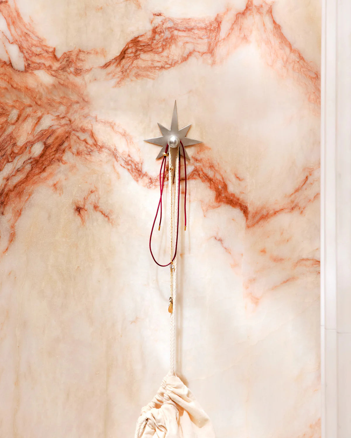 Star Hook, Brushed Nickel