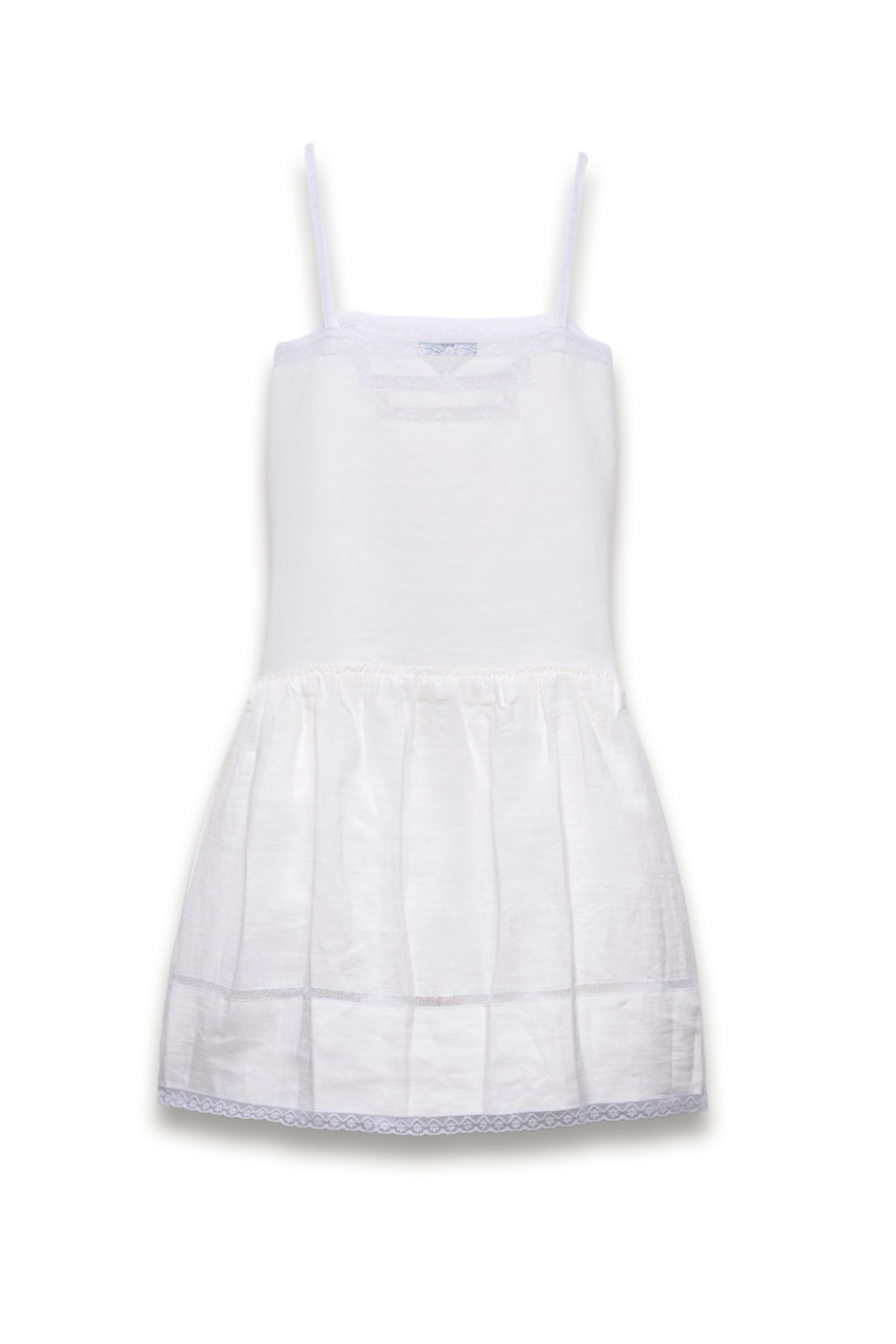 Embroidered Linen Dress