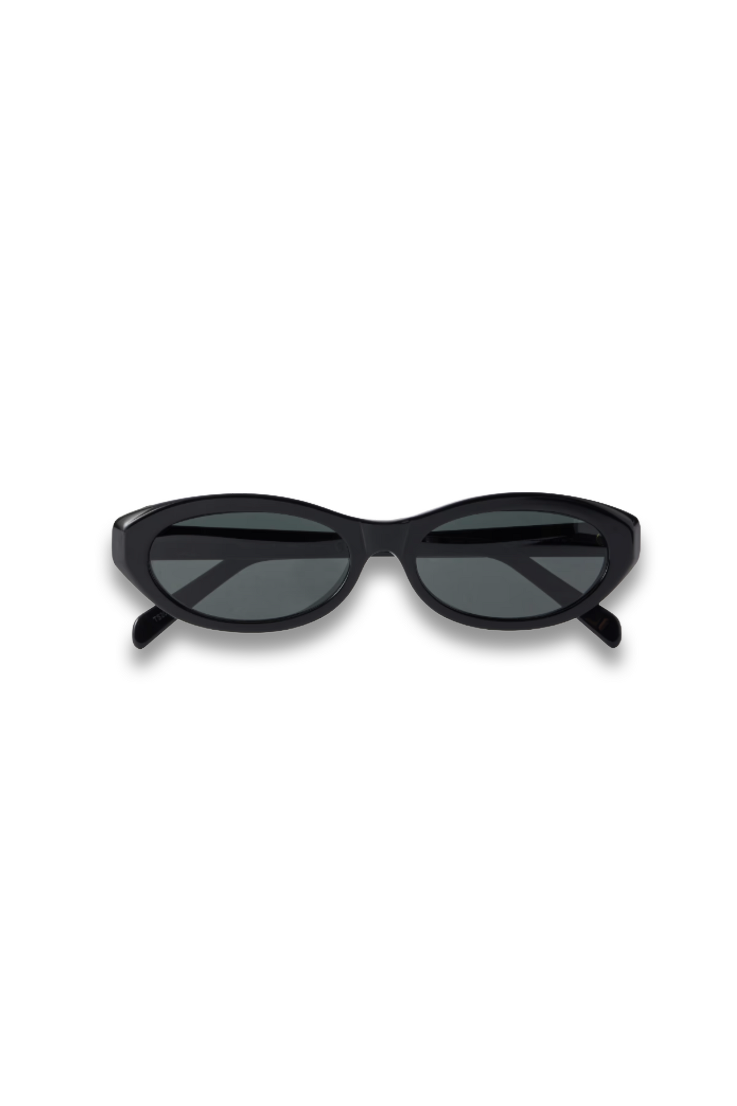 Triomphe Mini Oval-Frame Acetate Sunglasses