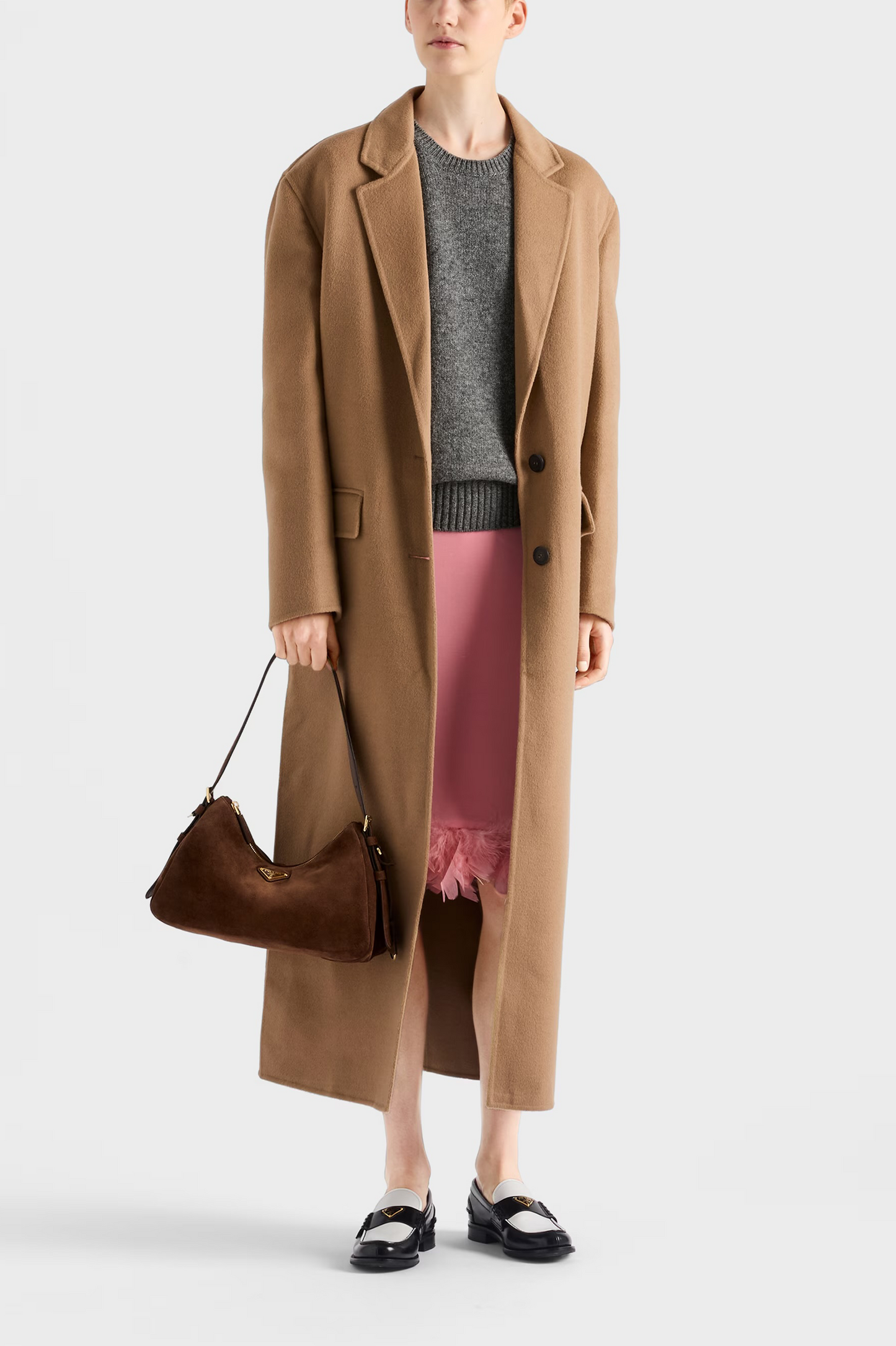 Aimée Medium Suede Shoulder Bag