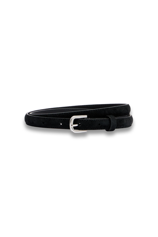 Slim Suede Belt