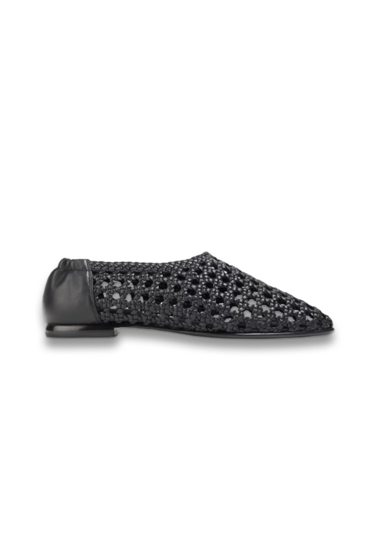Eden Woven Leather Flats