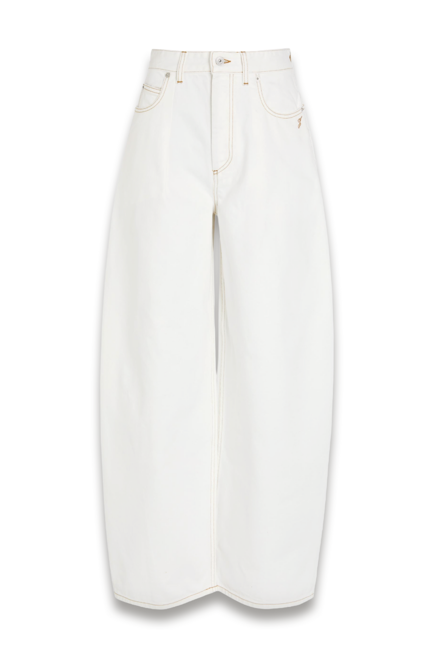 Le De-nimes Ovalo Barrel-leg Denim Jeans