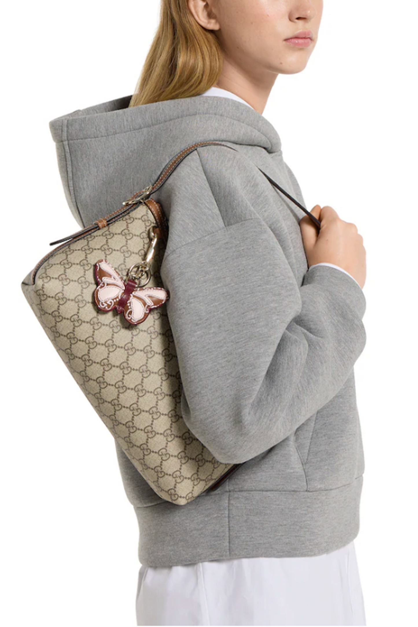 GG Emblem Medium Shoulder Bag