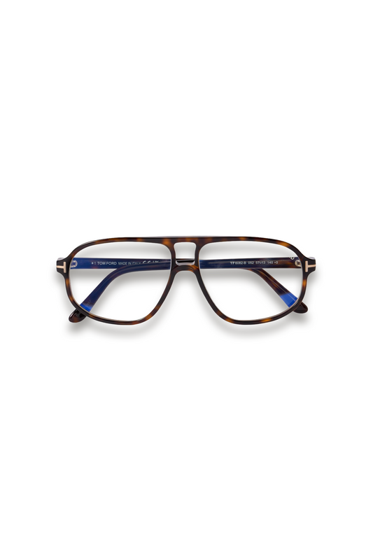 Aviator-style Tortoiseshell Acetate Optical Glasses