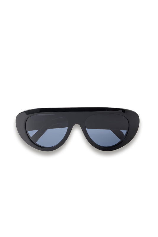 Aviator-style acetate sunglasses