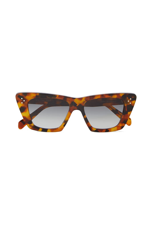 Cat-Eye Tortoiseshell Acetate Sunglasses