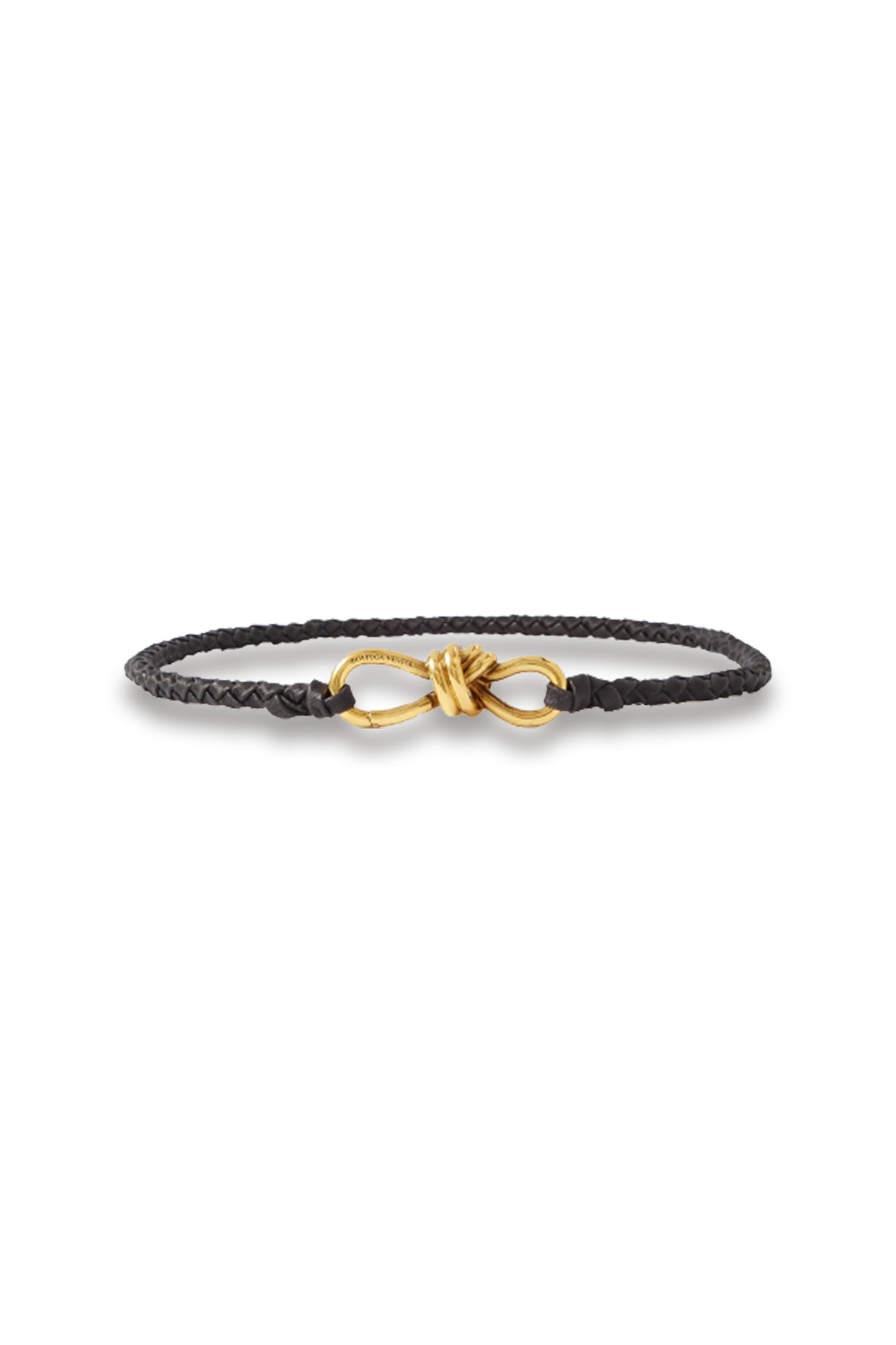 Intrecciato Leather Belt