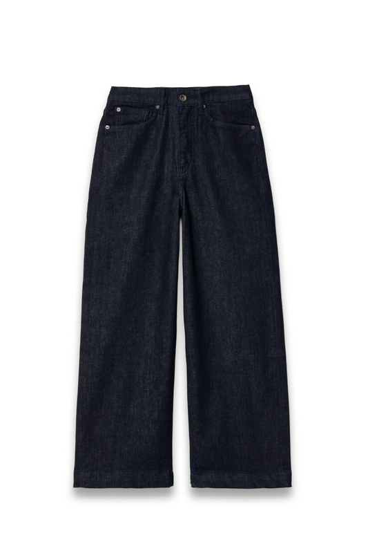 Tyne Wide Leg Cropped Jean