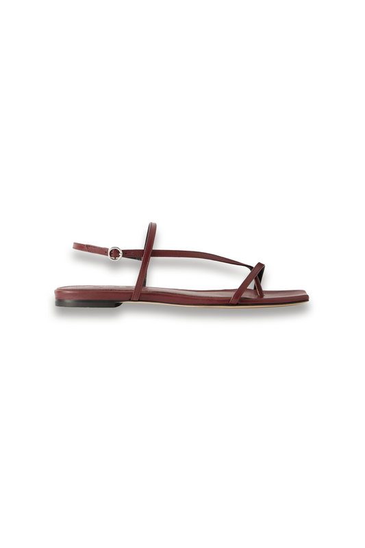 Ella Leather Slingback Sandals