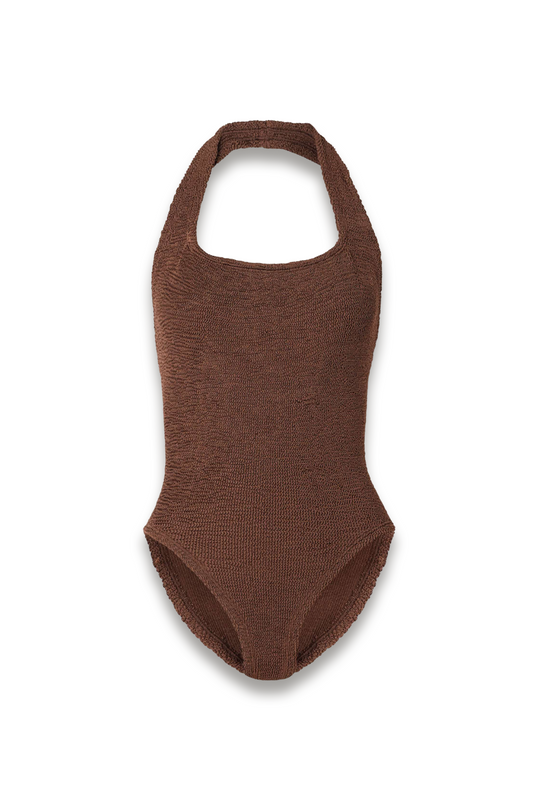 Sandy Original Crinkle™ halterneck swimsuit