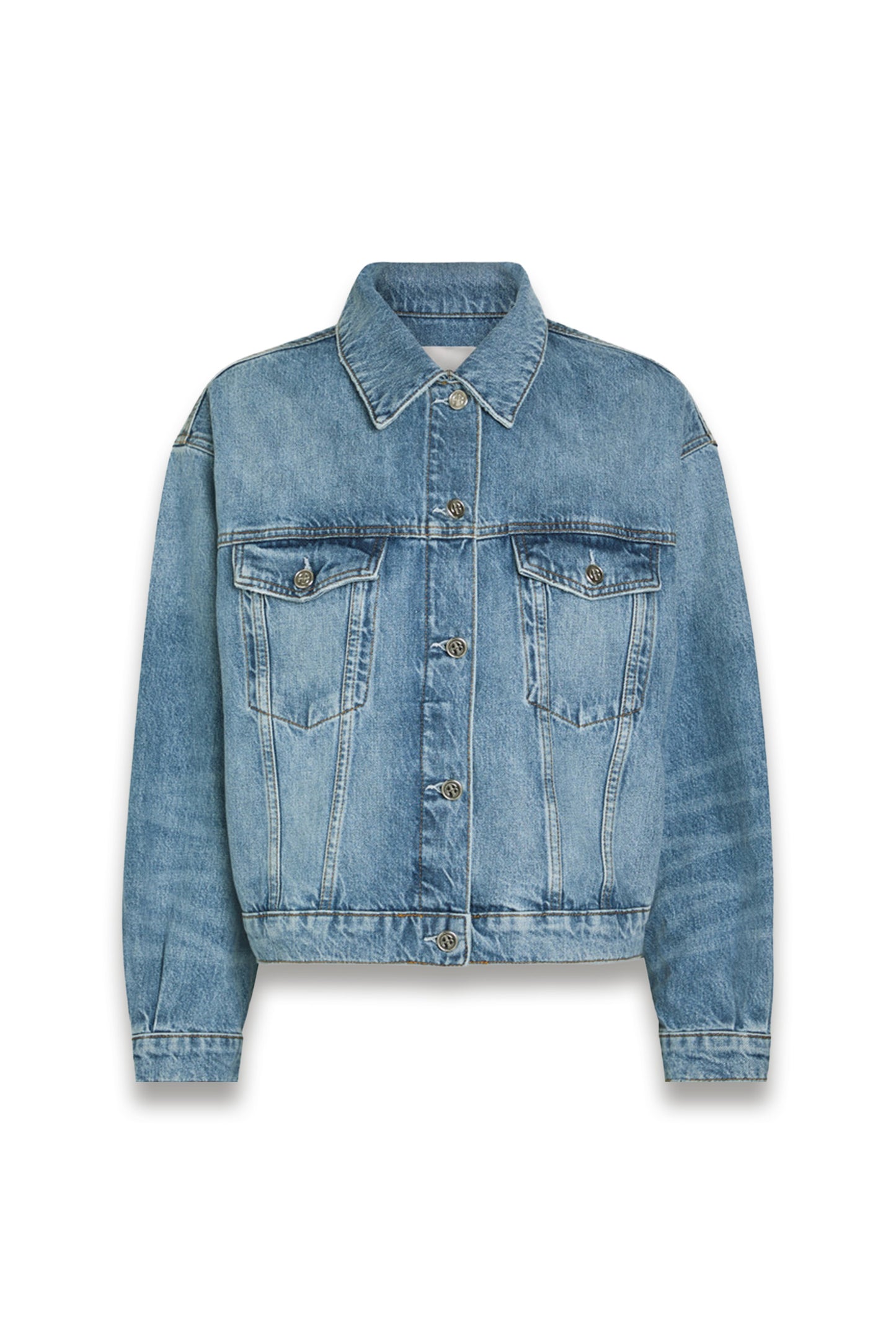 Quincy panelled denim jacket