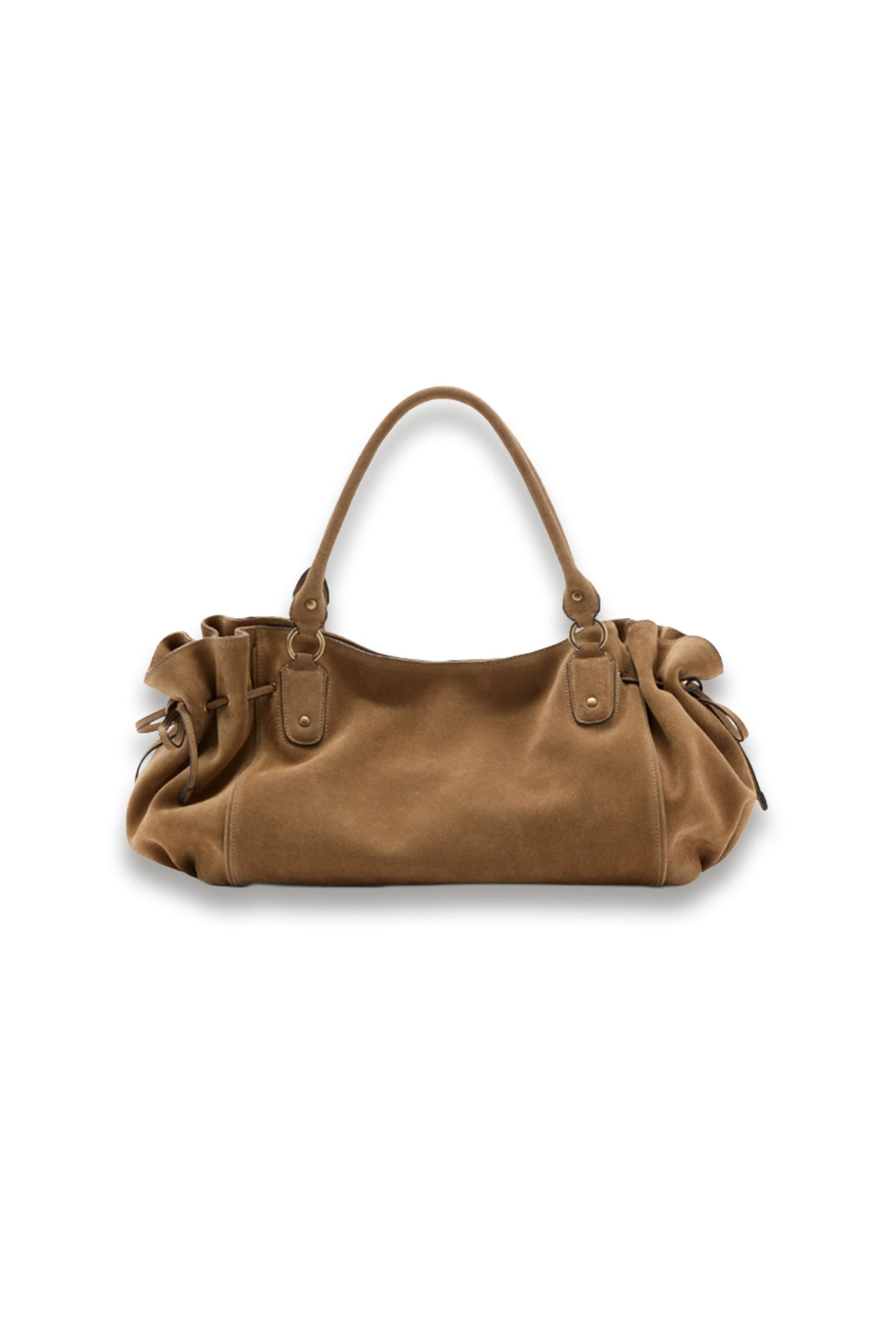 Suede Shoulder Bag