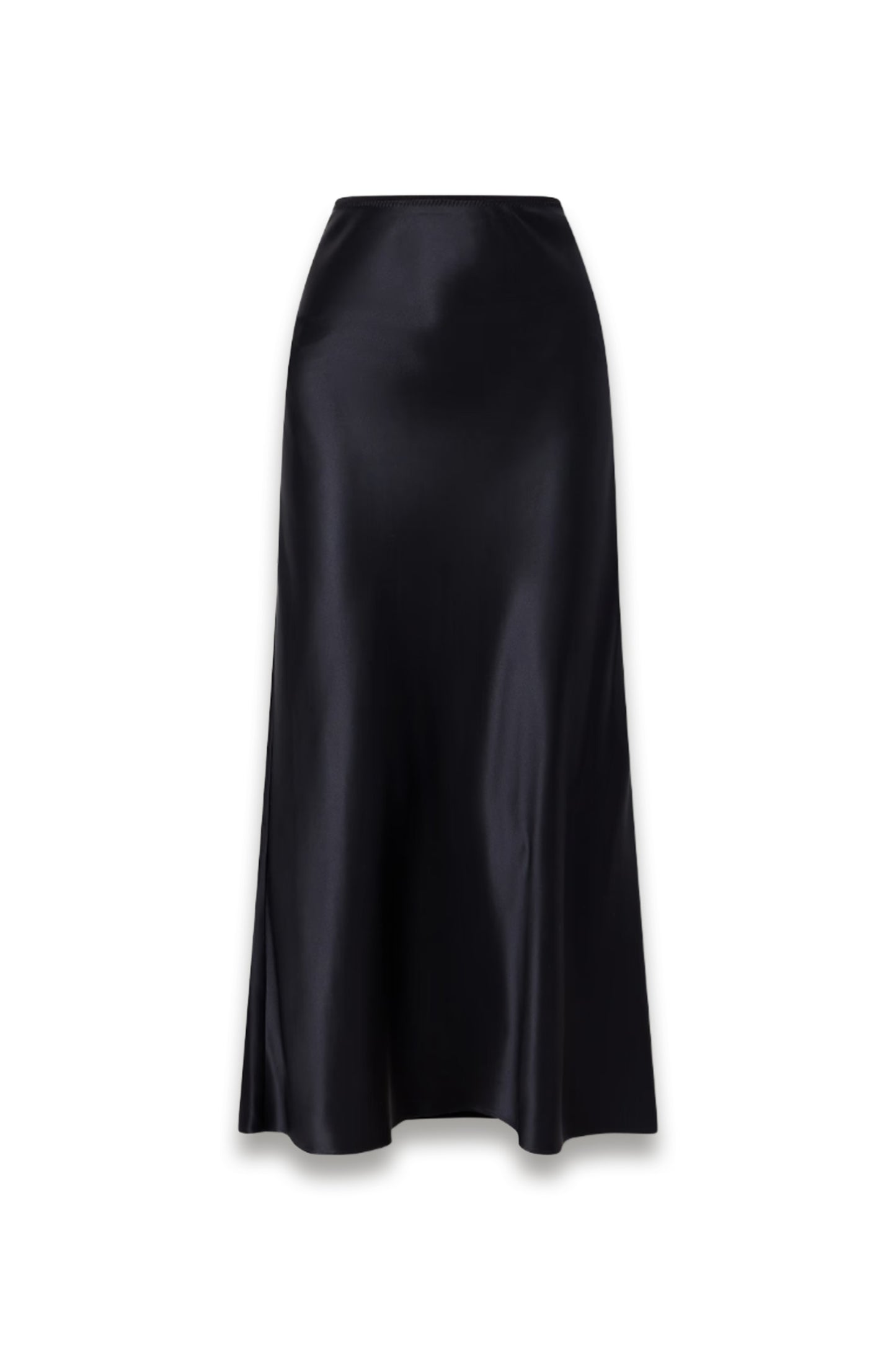 Isaak silk-satin maxi skirt