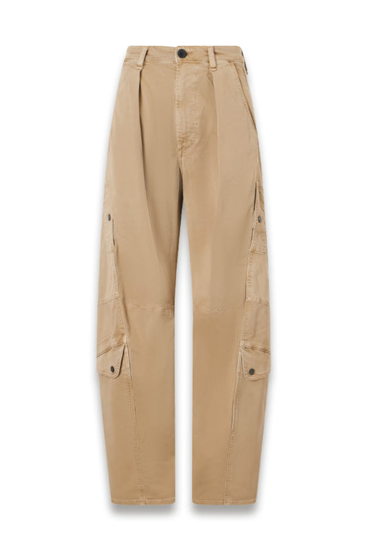 Flight Mid-rise Straight-leg Cotton-blend Twill Cargo Pants