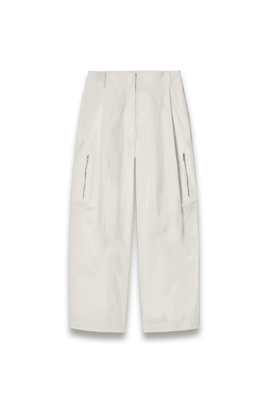 Utility Barrel-Leg Cargo Trousers