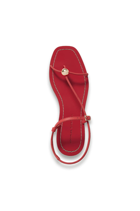 Lara Embellished Leather Sandals
