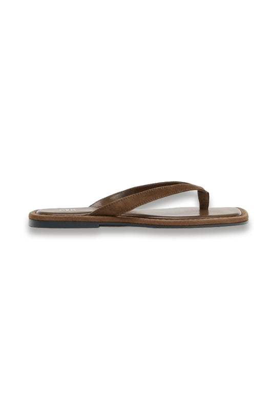 SPLIT SUEDE STRAPPY SANDALS
