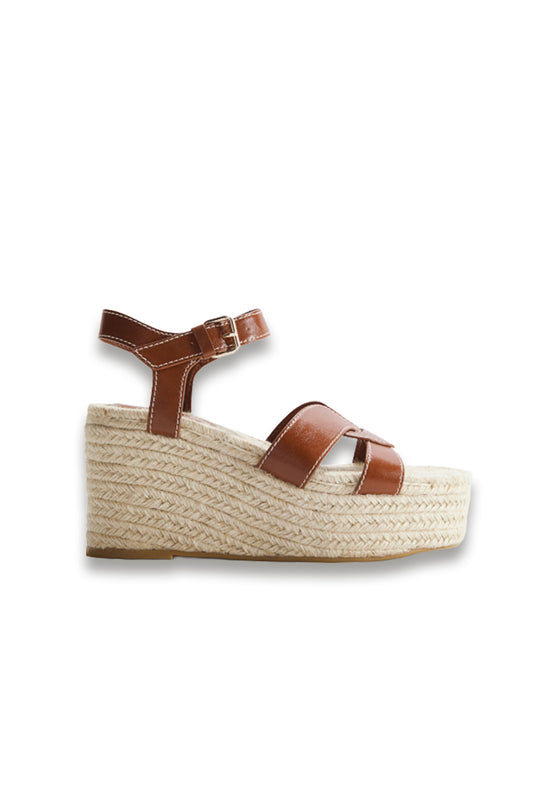 Wedge-heeled espadrilles